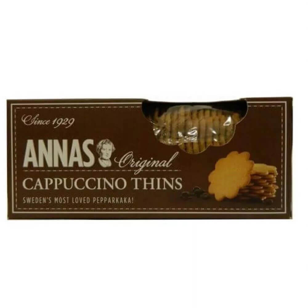 Annas Original Cappuccino Thins 150G